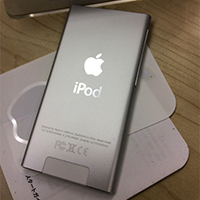 iPod nano 第7世代 シルバー 16GB タッチディスプレイ